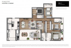 Apartamento com 4 Quartos à Venda, 190 m² em Perdizes - São Paulo