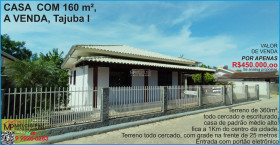 Casa com 3 Quartos à Venda, 360 m² em Tajuba L - São João Batista