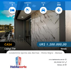 Casa com 4 Quartos à Venda, 358 m² em Ponta Negra - Manaus