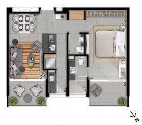 Apartamento com 2 Quartos à Venda, 105 m² em Perdizes - São Paulo