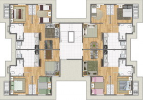 Apartamento com 2 Quartos à Venda, 42 m² em Parque Universitário De Viracopos - Campinas