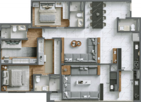 Apartamento com 3 Quartos à Venda, 98 m² em Alto Do Ipiranga - São Paulo
