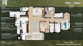 Apartamento com 4 Quartos à Venda, 168 m² em Tamboré - Santana De Parnaíba