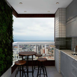 Apartamento com 2 Quartos à Venda, 64 m² em Aviação - Praia Grande