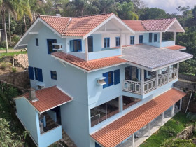 Casa de Condomínio com 7 Quartos à Venda, 500 m² em Toninhas - Ubatuba