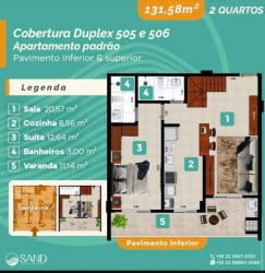 Apartamento com 2 Quartos à Venda, 87 m² em Prainha - Arraial Do Cabo