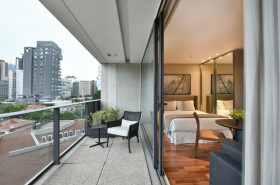 Apartamento com 1 Quarto para Alugar, 42 m² em Vila Olímpia - São Paulo