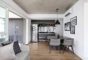 Apartamento com 1 Quarto para Alugar, 63 m² em Cidade Monções - São Paulo