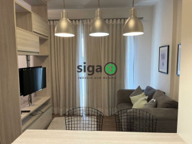 Apartamento com 1 Quarto para Alugar, 33 m² em Santo Amaro - São Paulo