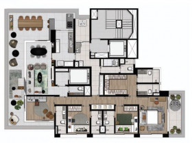 Apartamento com 4 Quartos à Venda, 327 m² em Itaim Bibi - São Paulo