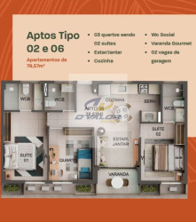 Apartamento com 3 Quartos à Venda, 117 m² em Jardim Oceania - João Pessoa