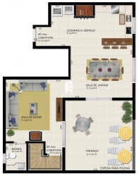 Apartamento com 3 Quartos à Venda, 155 m² em Nossa Senhora De Fátima - Santa Maria