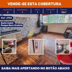 Apartamento com 2 Quartos à Venda, 92 m² em Parque Novo Oratório - Santo André