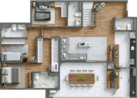 Apartamento com 2 Quartos à Venda, 72 m² em Alto Do Ipiranga - São Paulo