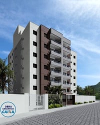 Apartamento com 2 Quartos à Venda, 66 m² em Prainha - Caraguatatuba