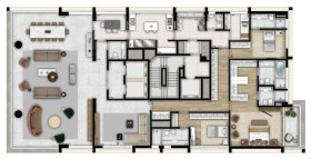 Apartamento com 4 Quartos à Venda, 771 m² em Vila Nova Conceição - São Paulo