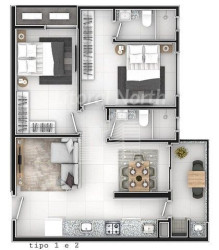 Apartamento com 2 Quartos à Venda, 70 m² em Centro - Itajaí
