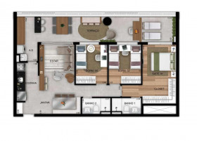 Apartamento com 3 Quartos à Venda, 108 m² em Saúde - São Paulo