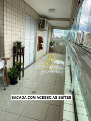 Apartamento com 3 Quartos à Venda, 143 m² em Aviação - Praia Grande