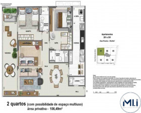 Imóvel com 3 Quartos à Venda, 106 m² em Laranjeiras - Rio De Janeiro