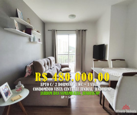 Apartamento com 2 Quartos à Venda, 54 m² em Jardim Das Samambaias - Jundiaí