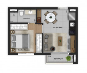 Apartamento com 1 Quarto à Venda, 28 m² em Vila Prudente - São Paulo