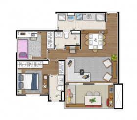 Apartamento com 3 Quartos à Venda, 72 m² em Vila Pompeia - São Paulo