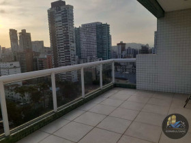 Apartamento com 3 Quartos para Alugar, 278 m² em Boqueirão - Santos