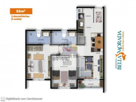 Apartamento com 2 Quartos à Venda, 48 m² em Jardim Itália - Jundiaí