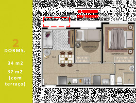 Apartamento com 2 Quartos à Venda, 34 m² em Barra Funda - São Paulo