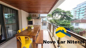 Apartamento com 3 Quartos à Venda, 118 m² em Charitas - Niterói