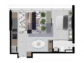 Apartamento com 2 Quartos à Venda, 38 m² em Pompeia - São Paulo