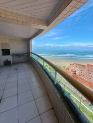 Apartamento com 2 Quartos para Alugar, 94 m² em Ocian - Praia Grande