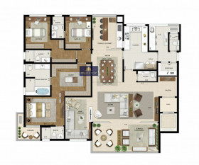 Apartamento com 4 Quartos à Venda, 221 m² em Vila Romana - São Paulo