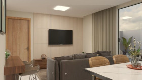Apartamento com 3 Quartos à Venda, 60 m² em Letícia  - Belo Horizonte