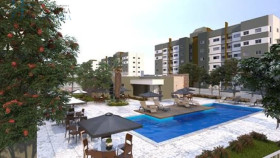 Apartamento com 2 Quartos para Alugar ou Temporada, 44 m² em Planalto - Natal