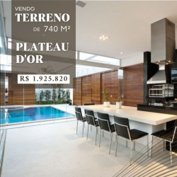Terreno à Venda, 740 m² em Residencial Alphaville Flamboyant - Goiânia