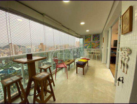 Apartamento com 3 Quartos à Venda, 136 m² em Pompéia - Santos