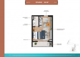 Apartamento com 2 Quartos à Venda, 60 m² em Higienópolis - São Paulo