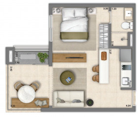 Apartamento com 2 Quartos à Venda, 63 m² em Vila Mariana - São Paulo