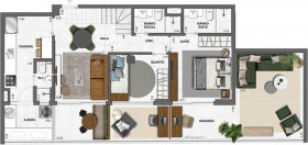 Apartamento com 3 Quartos à Venda,  em Ipanema - Rio De Janeiro