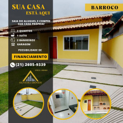 Casa com 2 Quartos à Venda,  em Barroco (itaipuaçu) - Maricá