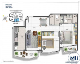 Imóvel com 2 Quartos à Venda, 59 m² em Maracanã - Rio De Janeiro