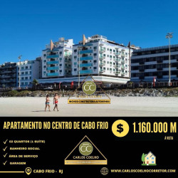 Apartamento com 2 Quartos à Venda, 63 m² em Centro - Cabo Frio