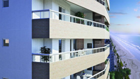Apartamento com 2 Quartos à Venda, 74 m² em Jardim Imperador - Praia Grande