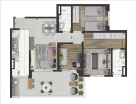 Apartamento com 2 Quartos à Venda, 82 m² em Penha - São Paulo