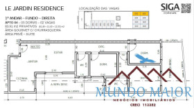 Apartamento com 3 Quartos à Venda, 128 m² em Jardim - Santo André