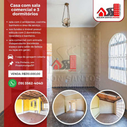 Casa com 3 Quartos à Venda, 127 m² em Vila Pinheiro - Pirassununga
