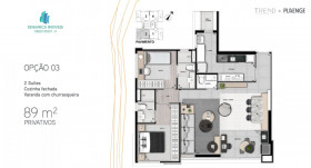 Apartamento com 2 Quartos à Venda, 89 m² em Cambuí - Campinas