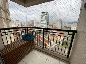 Apartamento com 2 Quartos à Venda, 62 m² em Gonzaga - Santos